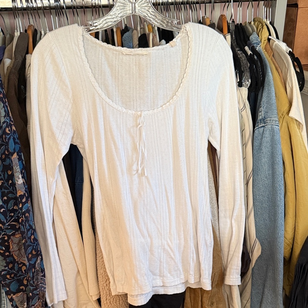 Doen Pointelle Tee M